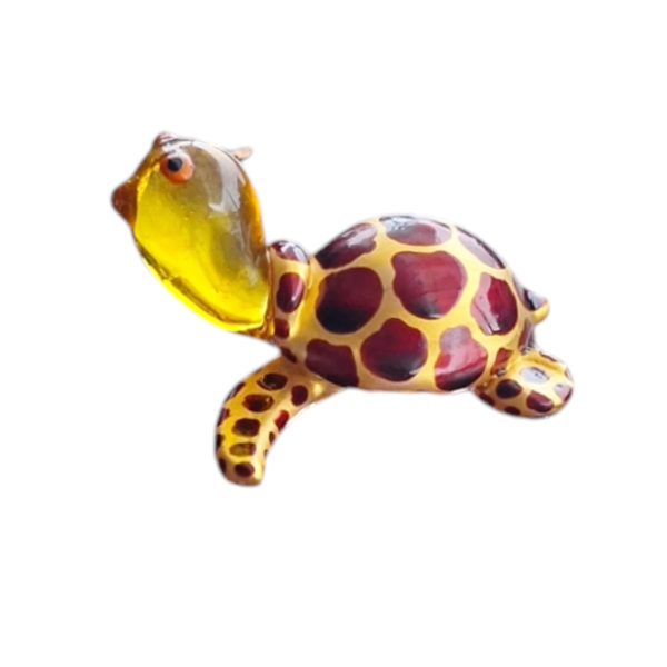 Edle Glasfigur - Schildkröte