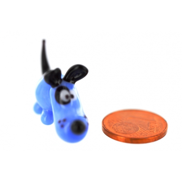 Hund mini 2-Glasfigur-k-5